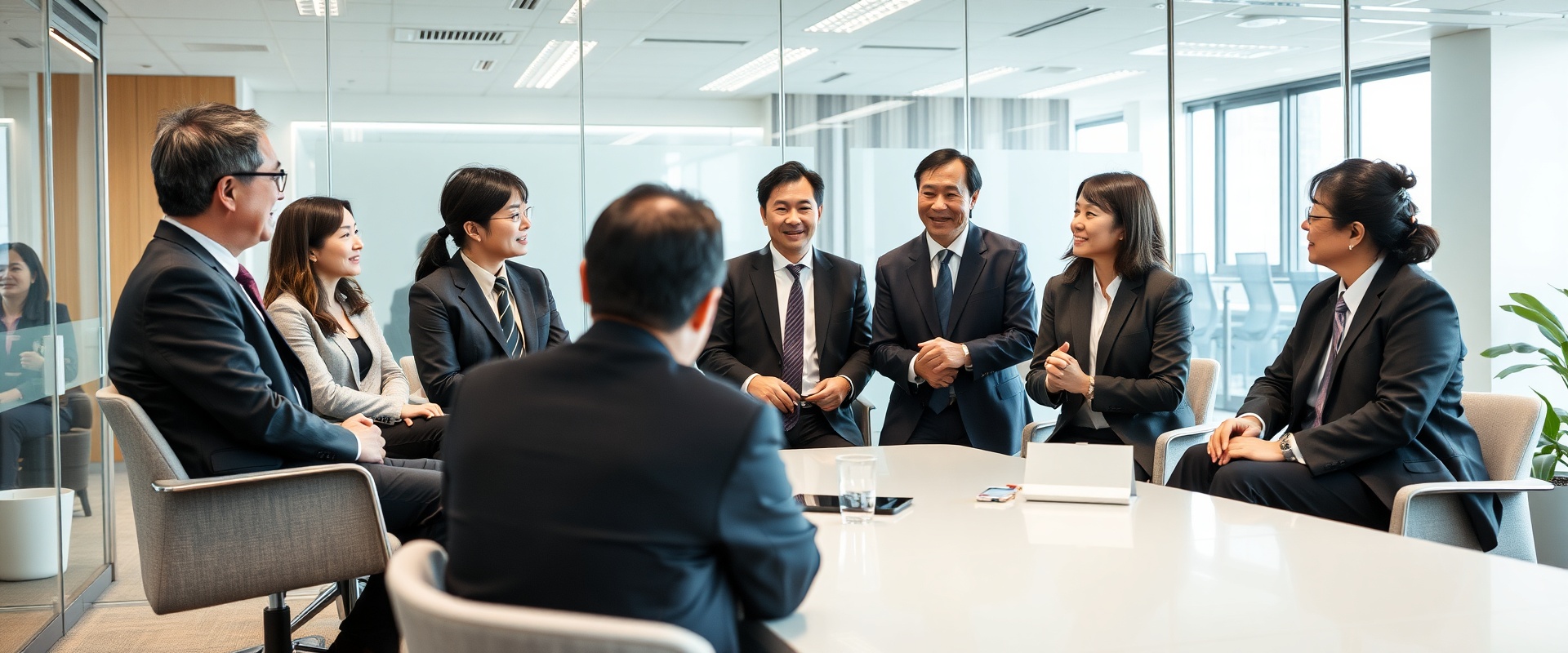 Successful business team celebrating